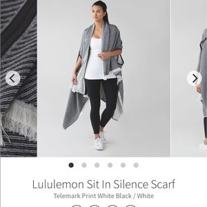 Lululemon sit in silence scarf
